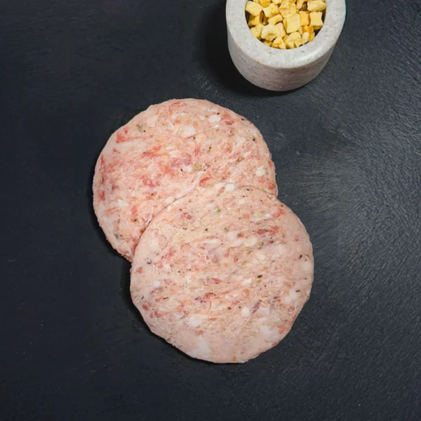 Pork-Apple-Burger Old English Breakfast Patties