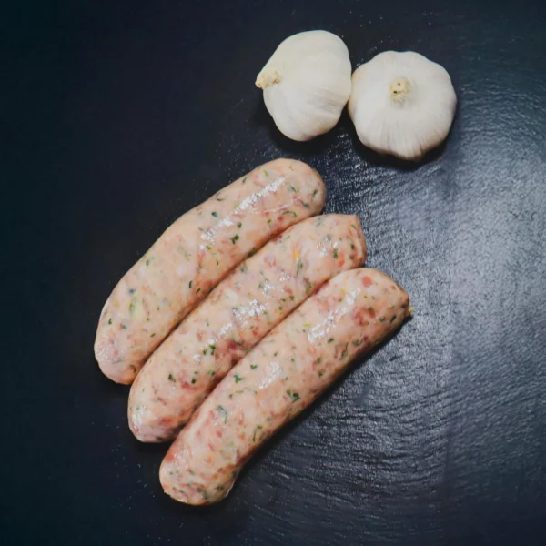 Pork-and-Garlic Pork and Garlic Sausages